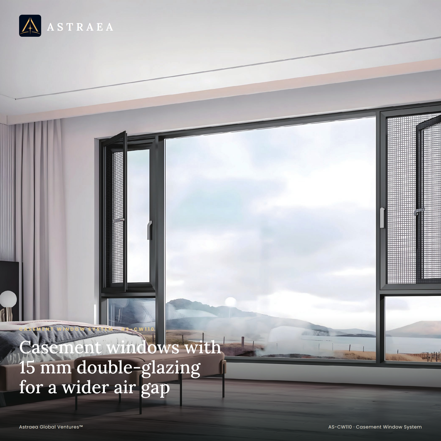 Astraea AS-CW110 casement window system